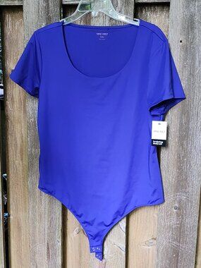 *NWT* Women's XXL Nine West Cobalt blue sculpting bodysuit